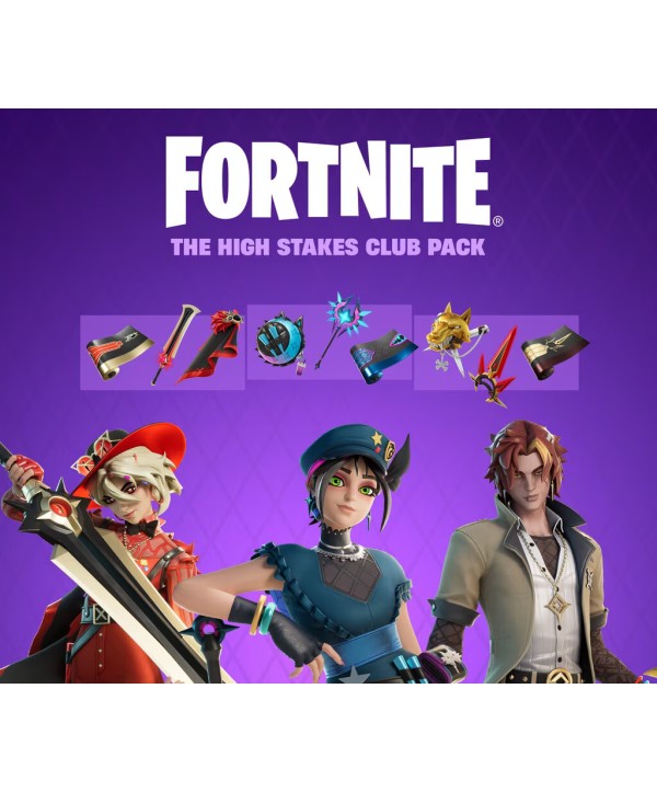 Fortnite - The High Stakes Club Pack DLC XBOX One / Xbox Series X|S Xbox Series X|S Key 